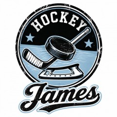 Personalized Vintage Hockey Badge Baseball Cap, Custom Name Hat, Gift for Fans | Trinmama image 4