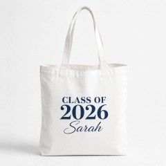 Personalized Class Of 2026 Tote Bag