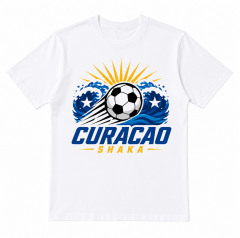 Curaçao 2026 Soccer T-Shirt - Shaka! - Team Pride Tee