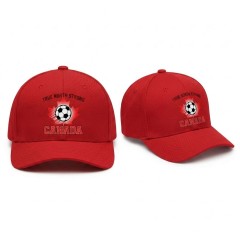 True North Strong - Canada Soccer 2026 Baseball Cap image 3