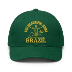 The Beautiful Game - Brazil Soccer 2026 Baseball Cap