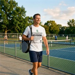 My Therapist Says I Need Pickleball - Prescription Parody T-Shirt - Funny Sports Gift image 3