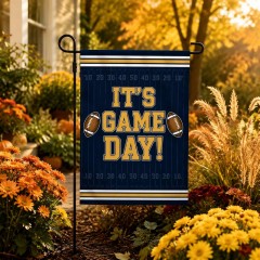 It's Game Day Garden Flag - Varsity Football Outdoor Decor image 2