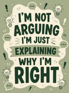 I'm Not Arguing I'm Just Explaining Why I'm Right Funny Fleece Blanket image 4