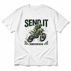 Send It Motocross Dirt Bike Motorcycle Biker T-Shirt