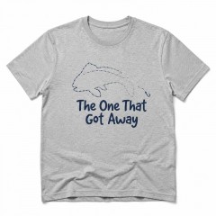 The One That Got Away T-Shirt, Funny Fishing, Gift for Anglers | Trinmama