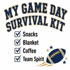 Game Day Survival Kit Tote Bag image 5