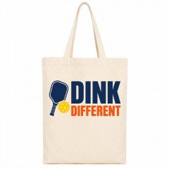 Dink Different - Canvas Tote Bag - Pickleball Player Gift