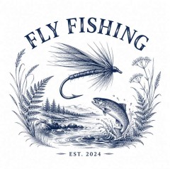 Fly Fishing Tote Bag, Vintage Outdoor Canvas Shopper, Gift for Anglers | Trinmama image 5