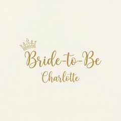 Personalized Bride-to-Be Baseball Cap, Custom Name Gold Crown Hat, Bridal Party Gift | Trinmama image 4
