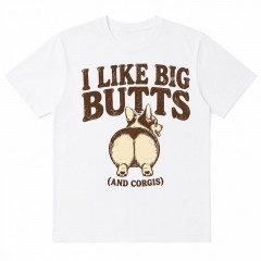I Like Big Butts And Corgis T-Shirt, Funny Corgi Butt, Corgi Mom Gift | Trinmama