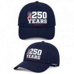 250 Years Proud Patriotic Baseball Cap, America Anniversary Hat, July 4th Accessory | Trinmama image 3