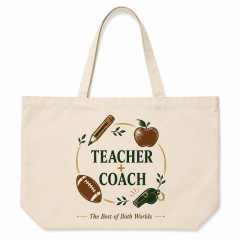 Teacher + Coach Tote Bag image 2