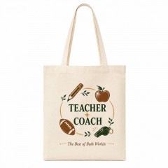 Teacher + Coach Tote Bag