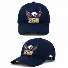 Eagle 250 Patriotic Baseball Cap, American Bald Eagle Hat, Anniversary Gift | Trinmama image 3