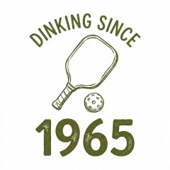 Dinking Since 1965 - Vintage Pickleball T-Shirt - Retro Sports Gift image 4