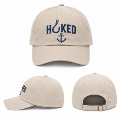 Hooked Baseball Cap, Funny Hook Design Fishing Hat, Gift for Anglers | Trinmama image 3