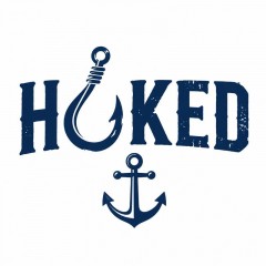 Hooked Baseball Cap, Funny Hook Design Fishing Hat, Gift for Anglers | Trinmama image 4