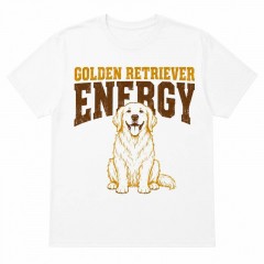 GOLDEN RETRIEVER ENERGY T-Shirt, Funny Golden Lover, Vintage Dog Mom Gift | Trinmama