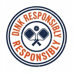 Dink Responsibly Vintage Badge Baseball Cap, Funny Pickleball Hat, Gift for Players | Trinmama image 4