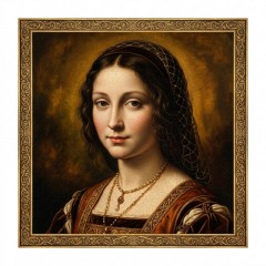 Renaissance Oil Portrait T-Shirt, Dark Academia Museum Art, Art Lover Gift | Trinmama image 4