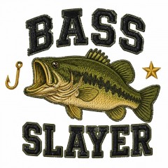 Bass Slayer Baseball Cap, Funny Largemouth Bass Fishing Hat, Gift for Anglers | Trinmama image 4