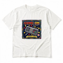 Game On Retro Pixel Arcade Controller Gaming T-Shirt
