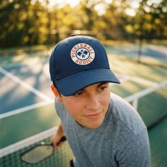 Pickleball Addict Vintage Badge Baseball Cap, Funny Pickleball Hat, Gift for Players | Trinmama image 2