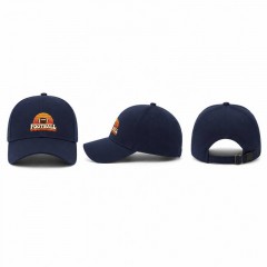 70s Retro Sunset Football Baseball Cap image 3