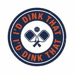 I'd Dink That Vintage Badge Baseball Cap, Funny Pickleball Hat, Gift for Players | Trinmama image 4
