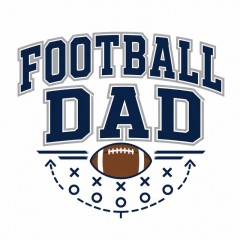 Football Dad Varsity Baseball Cap image 4