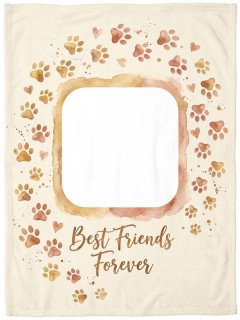 Custom Pet Photo Fleece Blanket — Memorial Keepsake Throw | Trinmama image 4