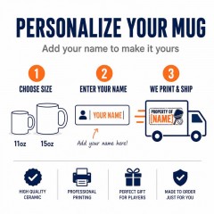 Property of [Name] Mug - Custom Pickleball Coffee Mug - Player Gift image 4