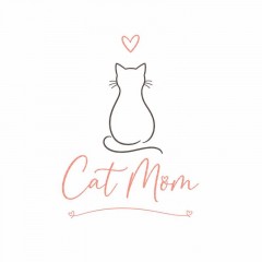 Personalized Cat Mom Floral Wreath T-Shirt, Custom Name Pet Lover, Cat Mom Gift | Trinmama image 4