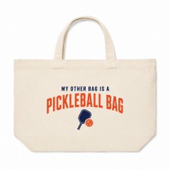 My Other Bag is a Pickleball Bag - Canvas Tote - Court to Street Style image 2