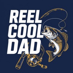 Reel Cool Dad T-Shirt, Funny Bass Fishing, Gift for Dad | Trinmama image 4