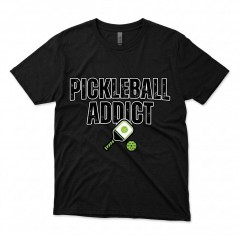 Pickleball Addict - Pickleball Player T-Shirt - Custom Name Gift