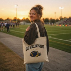 Personalized Sideline Squad Tote Bag - Custom Year - Football Game Day image 3