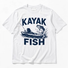 Kayak Fish T-Shirt, Kayak Fishing, Angler Gift | Trinmama