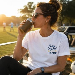 That's My Kid Personalized Number T-Shirt — Point to Your Little Star, Every Game image 3