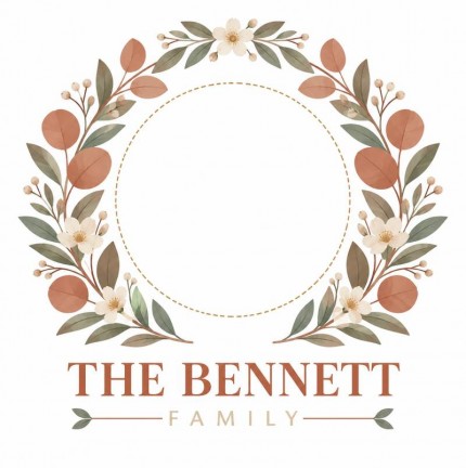 Personalized Family Photo Ornament, Custom Last Name Acrylic Keepsake, Eucalyptus Wreath Family Christmas Ornament, Terracotta Housewarming Gift image 4