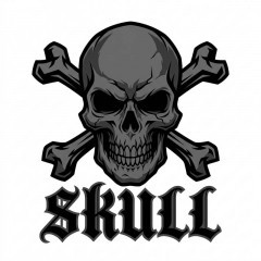 Skull Baseball Cap, Gothic Skull Crossbones Hat, Edgy Cotton Adjustable Cap | Trinmama image 4