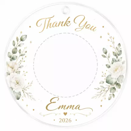 Bridesmaid Photo Keychain image 3