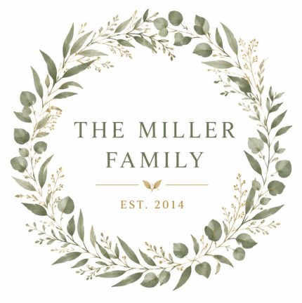 Personalized Family Name Ornament, Custom Est. Year Acrylic Keepsake, Eucalyptus Wreath Family Established Sign, Housewarming & Christmas Gift image 4