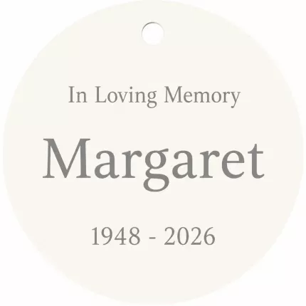 In Loving Memory Keychain, Personalized Custom Name Acrylic Keychain, Sympathy Memorial Keepsake Gift image 4