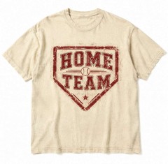 Home Team Vintage Washed T-Shirt - Retro Baseball Style - trinmama