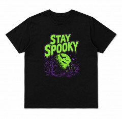 Stay Spooky Halloween T-Shirt, Vintage Horror Movie Graphic Tee, Retro Spooky Season Top | Trinmama