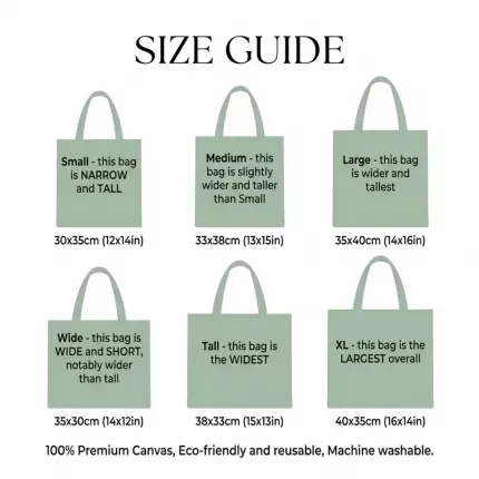 Christmas Market Canvas Tote Bag, Vintage Holiday Shopping Bag | Trinmama image 6