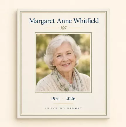 Personalized Memorial Picture Frame, Custom Photo Name Date Canvas Print, Sympathy Keepsake Gift for Loss of Mom Dad image 4